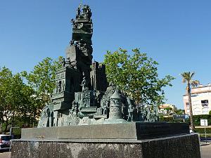 CAP D AGDE SCULPTURE DE ZOURAB TSERETELI  (2) HOMMAGE A BALZAC